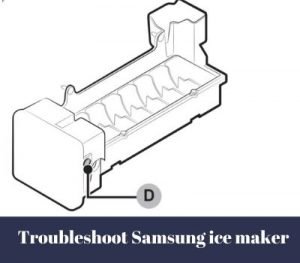 Samsung Refrigerator Ice Maker Not Dumping Ice