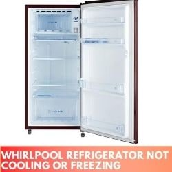 Whirlpool Refrigerator Not Cooling Or Freezing